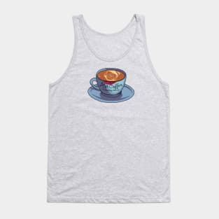 Hot Coffee: +2 Dex Bonus - Lipstick Version Tank Top